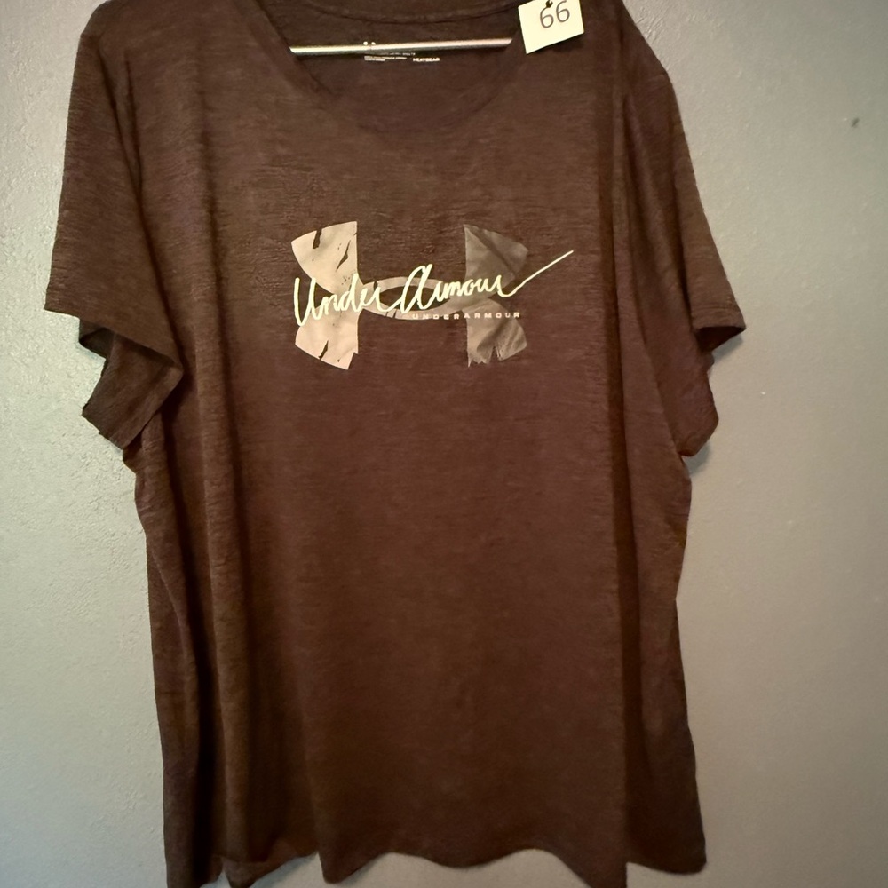 Under Armour Dark grayish/black Graphic Tee